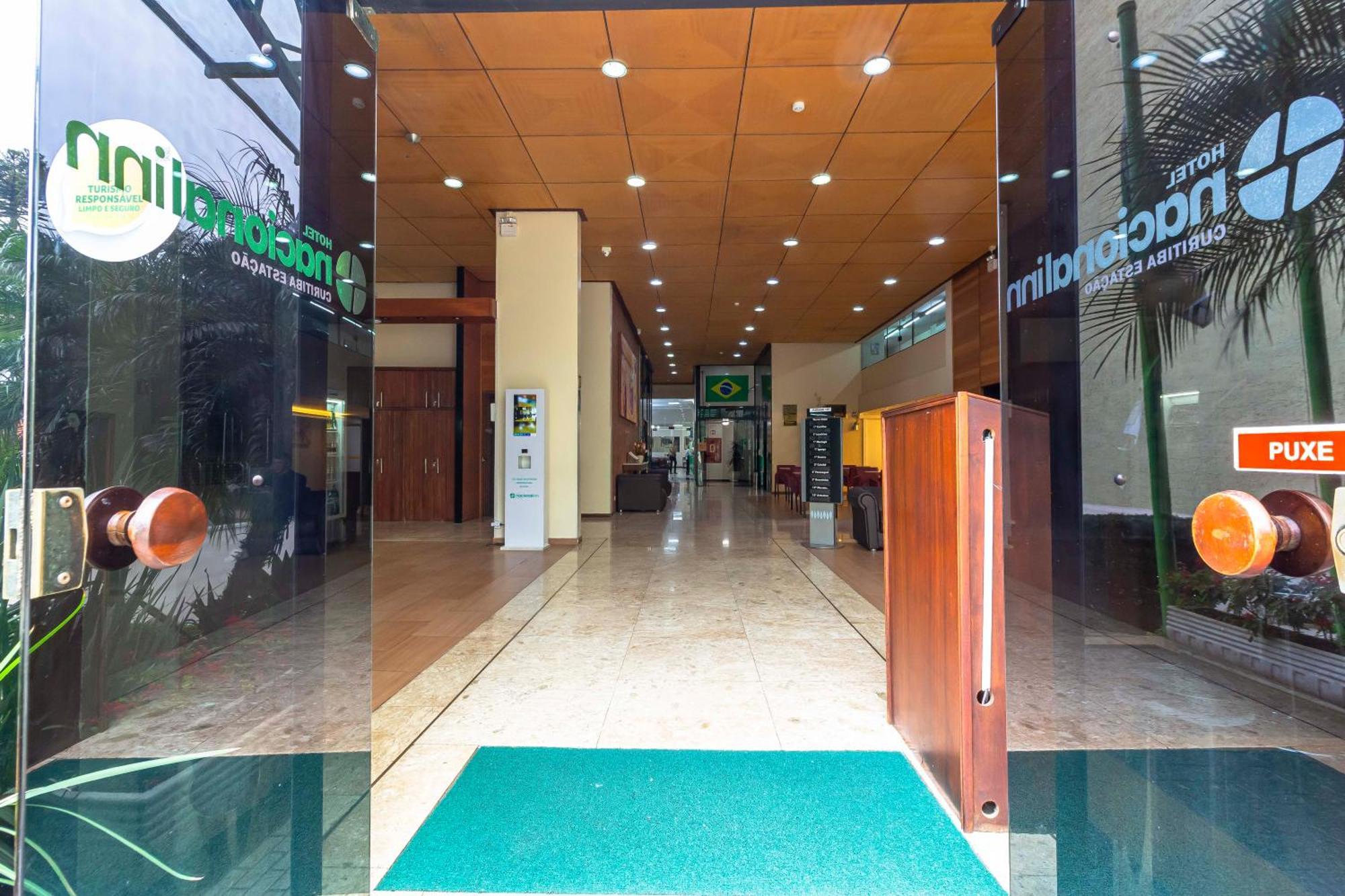 Hotel Nacional Inn Curitiba Estacao Shopping Bagian luar foto